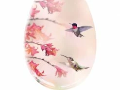 Kleine Wolke Toilettensitz Kolibri mit Absenkautomatik, Rosa