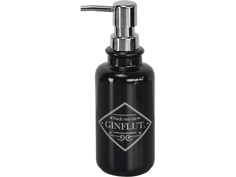 See Mann Garn Seifenspender Gin 400 ml, Schwarz 1 See Mann Garn Seifenspender Gin 400 ml, Schwarz