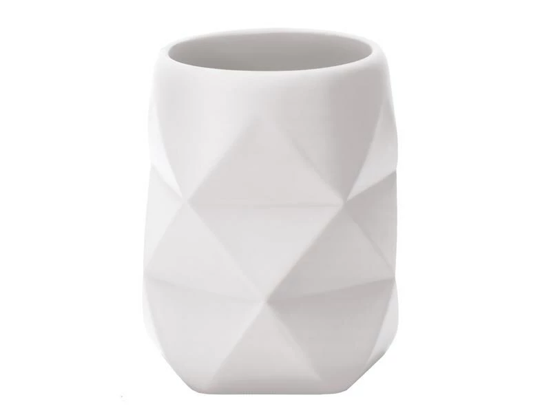 Kleine Wolke Zahnputzbecher Crackle Weiss 1 Kleine Wolke Zahnputzbecher Crackle Weiss