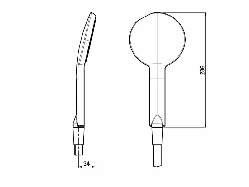 Nikles Duschbrausen-Set Mini Kit Pearl Circle 105 Uno 2 Nikles Duschbrausen-Set Mini Kit Pearl Circle 105 Uno – Bild 2