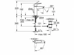 GROHE Lavaboarmatur Start 1/2" M-Size 7 GROHE Lavaboarmatur Start 1/2" M-Size -Angebote Bad & Sanitär Store 206832838 xxl