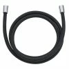 Diaqua Duschbrauseschlauch CHROMALUX Zero, Schwarz 150 cm