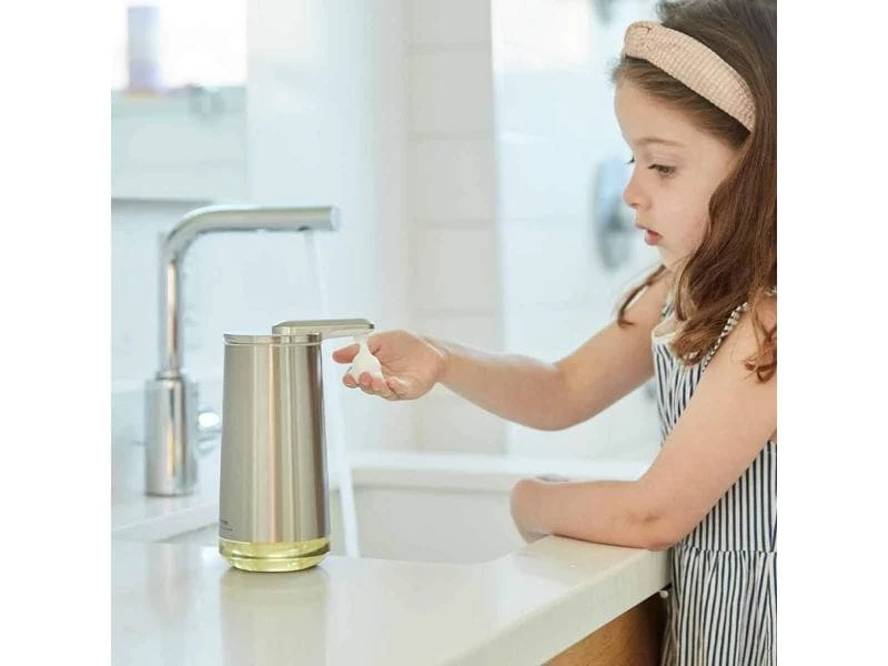 Simplehuman Schaumspender Wiederaufladbar 295 ml, Silber 8 Simplehuman Schaumspender Wiederaufladbar 295 ml, Silber – Bild 8