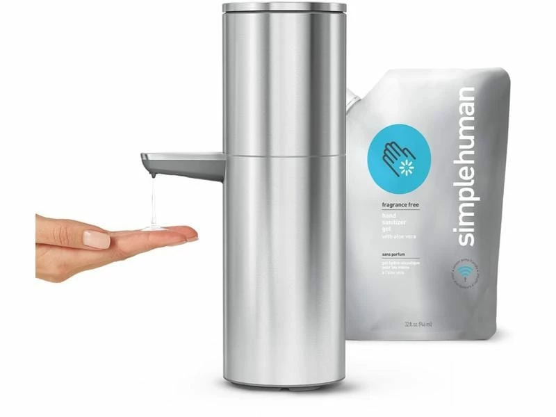 Simplehuman Sensorspender Max 946 ml, Edelstahl 4 Simplehuman Sensorspender Max 946 ml, Edelstahl – Bild 4