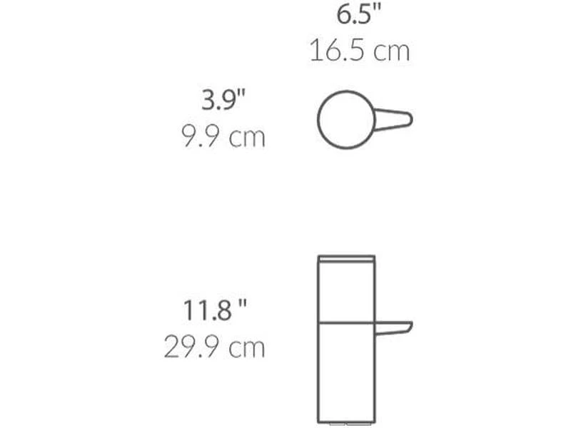 Simplehuman Sensorspender Max 946 ml, Edelstahl 7 Simplehuman Sensorspender Max 946 ml, Edelstahl – Bild 7