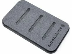 Moonstone Seifenschale aus Diatomit Dunkelgrau