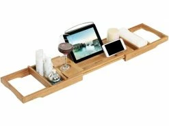 Songmics Bad-Utensilienhalter ausziehbar Braun 16 Songmics Bad-Utensilienhalter ausziehbar Braun -Angebote Bad & Sanitär Store 210018507 xxl 1