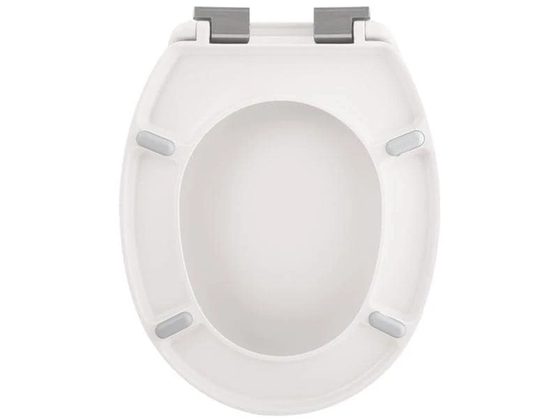 Spirella Toilettensitz Neela Weiss matt 5 Spirella Toilettensitz Neela Weiss matt – Bild 5