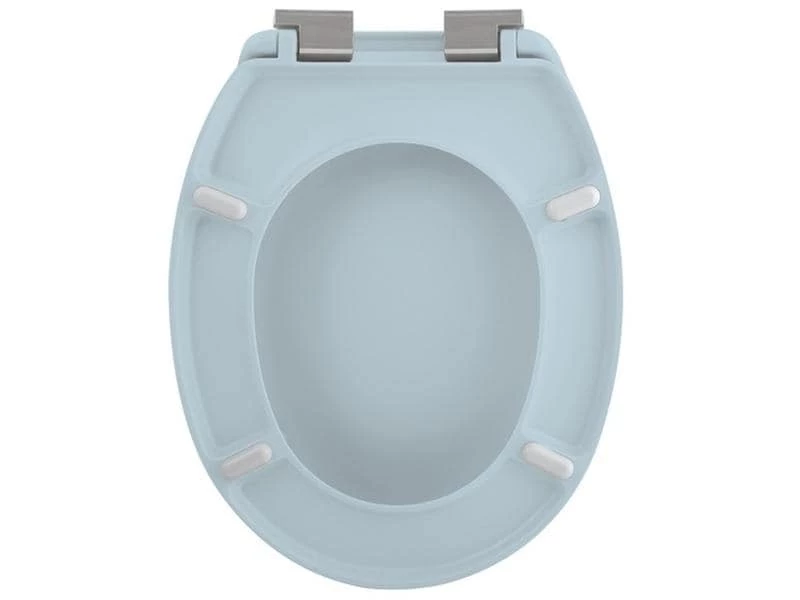 Spirella Toilettensitz Neela Hellblau matt 5 Spirella Toilettensitz Neela Hellblau matt – Bild 5