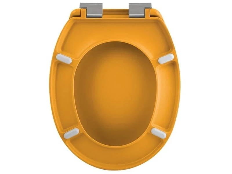 Spirella Toilettensitz Neela Gelb matt 5 Spirella Toilettensitz Neela Gelb matt – Bild 5