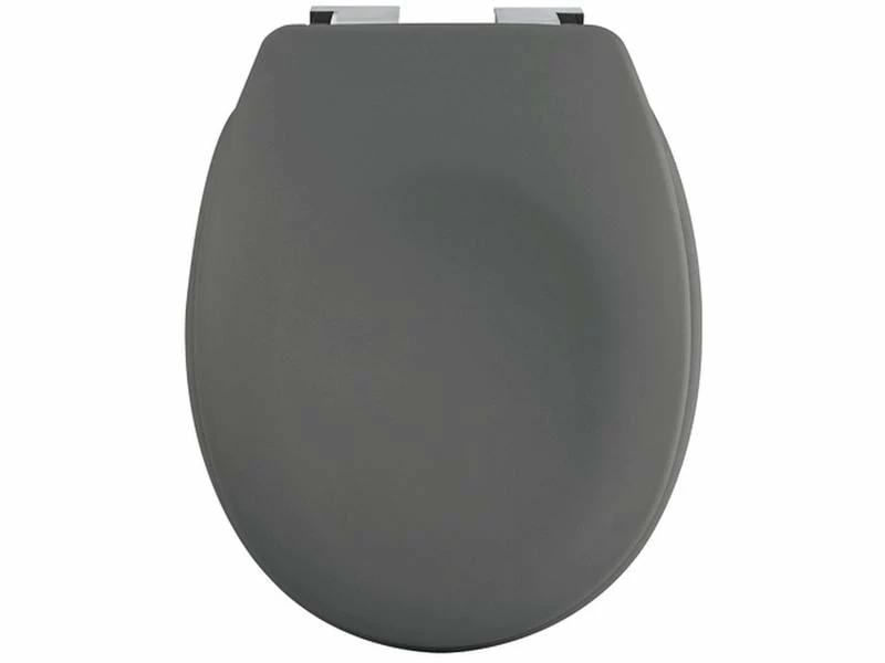 Spirella Toilettensitz Neela Grau matt 2 Spirella Toilettensitz Neela Grau matt – Bild 2