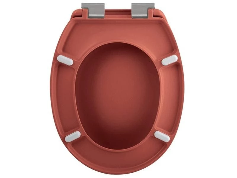 Spirella Toilettensitz Neela Terracotta matt 5 Spirella Toilettensitz Neela Terracotta matt – Bild 5