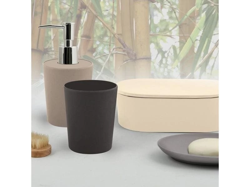 Spirella Seifenschale Takeo Taupe 2 Spirella Seifenschale Takeo Taupe – Bild 2