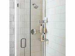 Simplehuman Duschmittelhalter Spann-Duschcaddy 152.4 - 243.8 cm, Silber 10 Simplehuman Duschmittelhalter Spann-Duschcaddy 152.4 - 243.8 cm, Silber -Angebote Bad & Sanitär Store 210938248 xxl