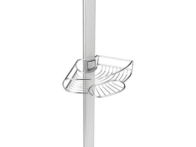 Simplehuman Duschmittelhalter Spann-Duschcaddy 152.4 - 243.8 cm, Silber 3 Simplehuman Duschmittelhalter Spann-Duschcaddy 152.4 - 243.8 cm, Silber – Bild 3