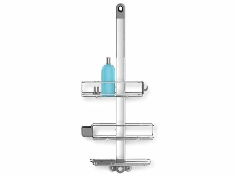 Simplehuman Duschmittelhalter Shower Caddy 70 - 100 cm, Silber 2 Simplehuman Duschmittelhalter Shower Caddy 70 - 100 cm, Silber – Bild 2
