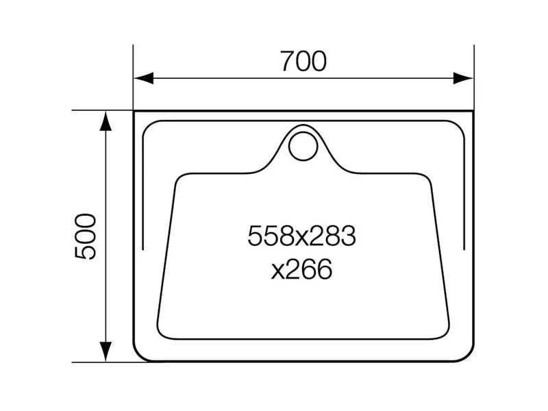 Diaqua Waschbecken Wega 2 Diaqua Waschbecken Wega – Bild 2