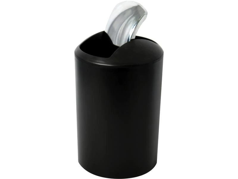 MSV Badezimmer-Set Hannah 6-teilig, Schwarz 10 MSV Badezimmer-Set Hannah 6-teilig, Schwarz – Bild 10