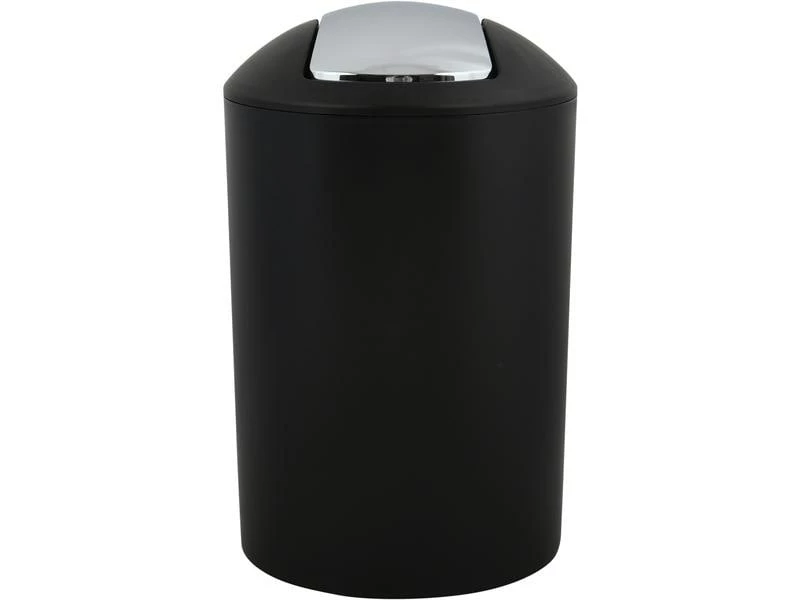 MSV Badezimmer-Set Hannah 6-teilig, Schwarz 9 MSV Badezimmer-Set Hannah 6-teilig, Schwarz – Bild 9