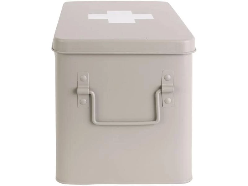 Present time Erste Hilfe Schrank gross 31.5 x 21 cm, Grau matt 5 Present time Erste Hilfe Schrank gross 31.5 x 21 cm, Grau matt – Bild 5