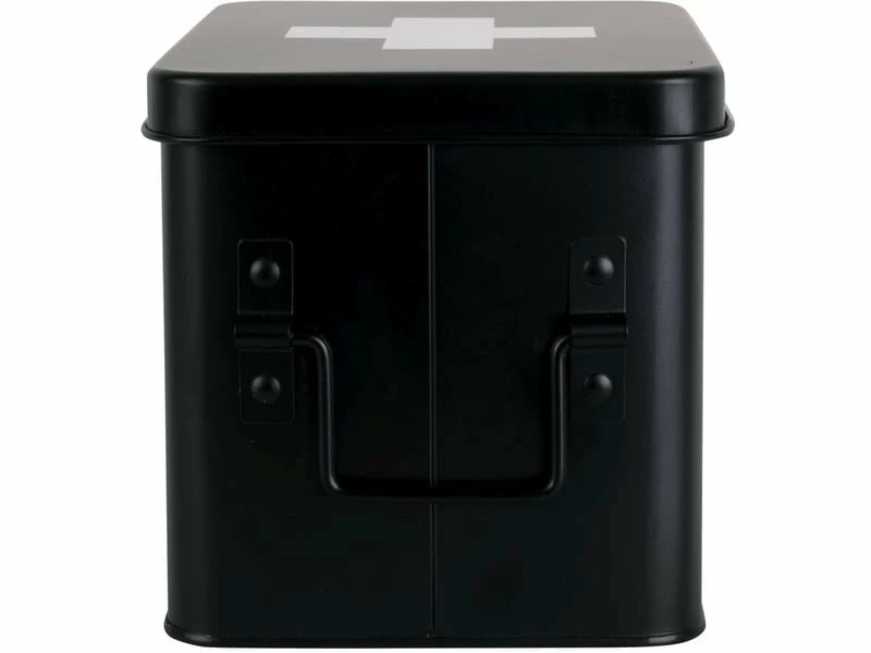 Present time Erste Hilfe Schrank klein 21.5 x 16 cm, Schwarz matt 6 Present time Erste Hilfe Schrank klein 21.5 x 16 cm, Schwarz matt – Bild 6