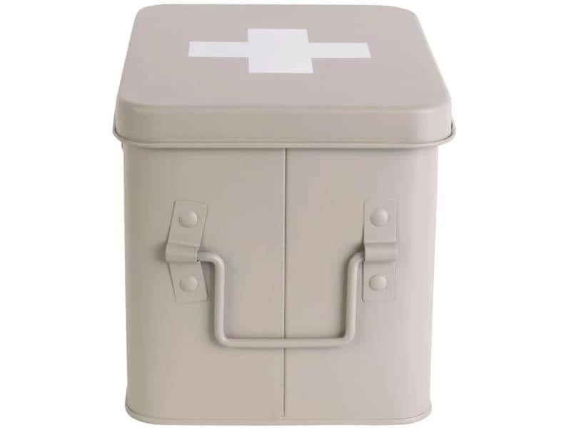 Present time Erste Hilfe Schrank klein 21.5 x 16 cm, Grau matt 5 Present time Erste Hilfe Schrank klein 21.5 x 16 cm, Grau matt – Bild 5