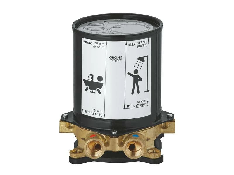 GROHE Montagezubehör 1/2" Rohbauset DN 15 2 GROHE Montagezubehör 1/2" Rohbauset DN 15 – Bild 2