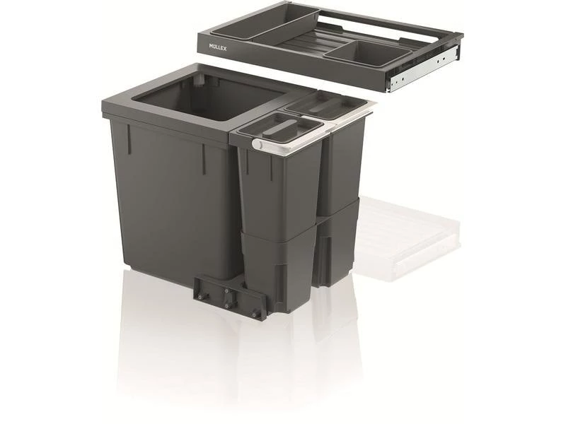 Müllex Abfallsystem X-LINE System X55 L5 Premium 1 Müllex Abfallsystem X-LINE System X55 L5 Premium