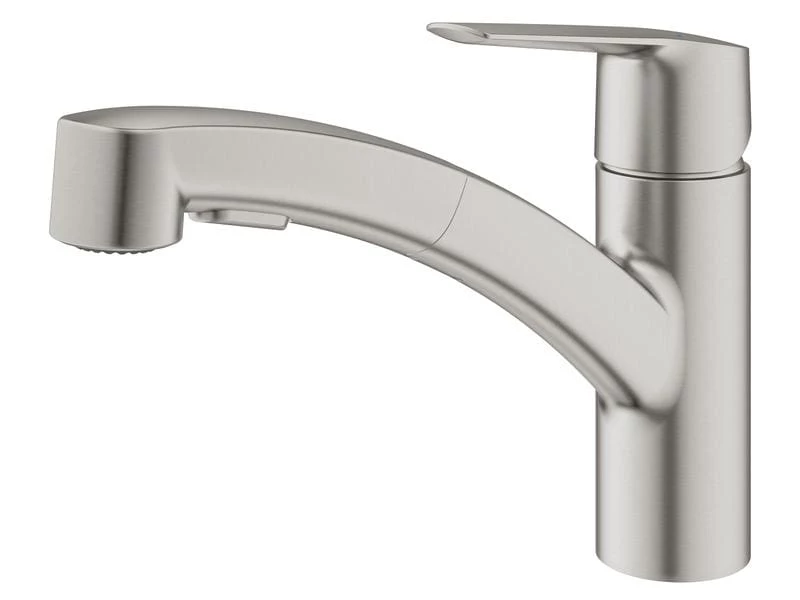 GROHE Küchenarmatur Start 1/2″, Supersteel, herausziehbar 2 GROHE Küchenarmatur Start 1/2″, Supersteel, herausziehbar – Bild 2