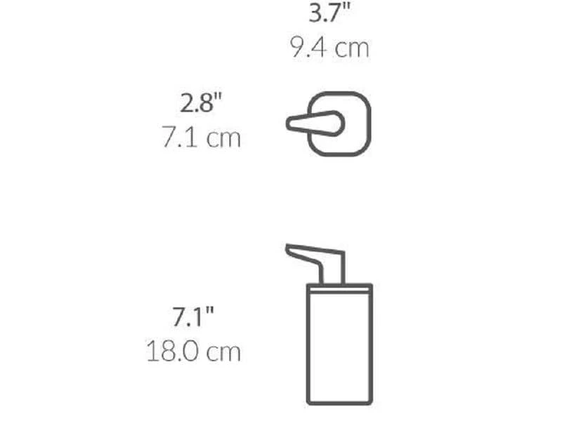 Simplehuman Seifenspender 295 ml, Silber 5 Simplehuman Seifenspender 295 ml, Silber – Bild 5