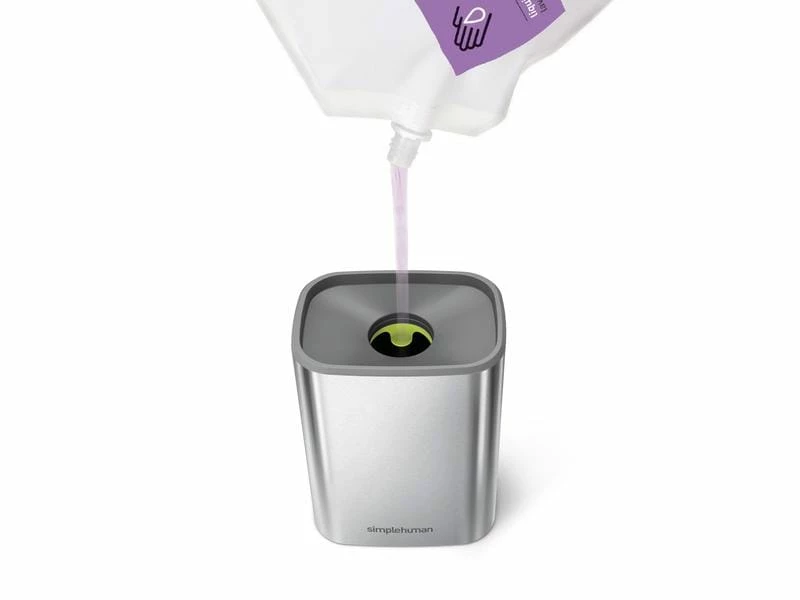 Simplehuman Seifenspender 473 ml, Silber 4 Simplehuman Seifenspender 473 ml, Silber – Bild 4