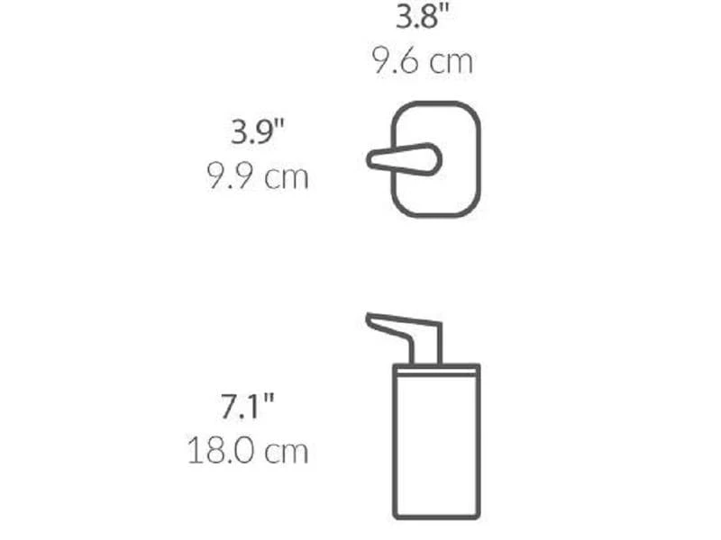Simplehuman Seifenspender 473 ml, Silber 5 Simplehuman Seifenspender 473 ml, Silber – Bild 5