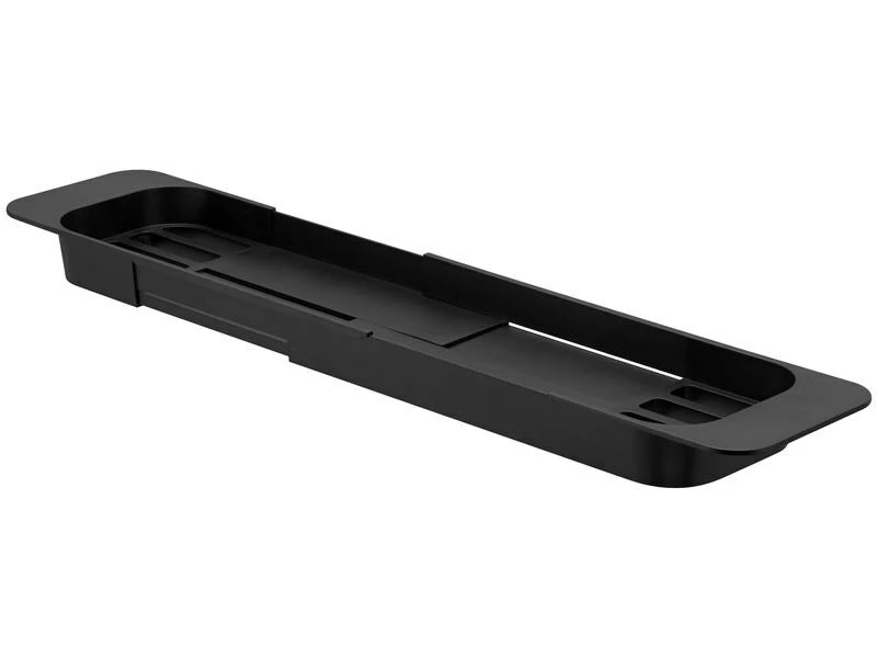 Yamazaki Bad-Utensilienhalter Tower Schwarz, Kunststoff 2 Yamazaki Bad-Utensilienhalter Tower Schwarz, Kunststoff – Bild 2