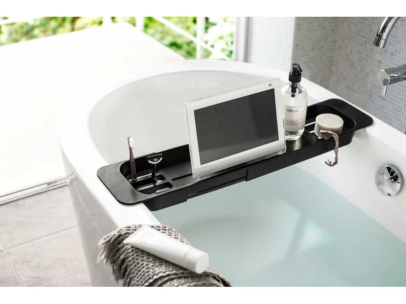 Yamazaki Bad-Utensilienhalter Tower Schwarz, Kunststoff 6 Yamazaki Bad-Utensilienhalter Tower Schwarz, Kunststoff – Bild 6