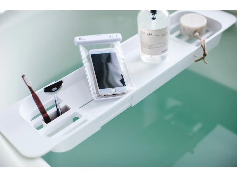 Yamazaki Bad-Utensilienhalter Tower Weiss, Kunststoff 5 Yamazaki Bad-Utensilienhalter Tower Weiss, Kunststoff – Bild 5