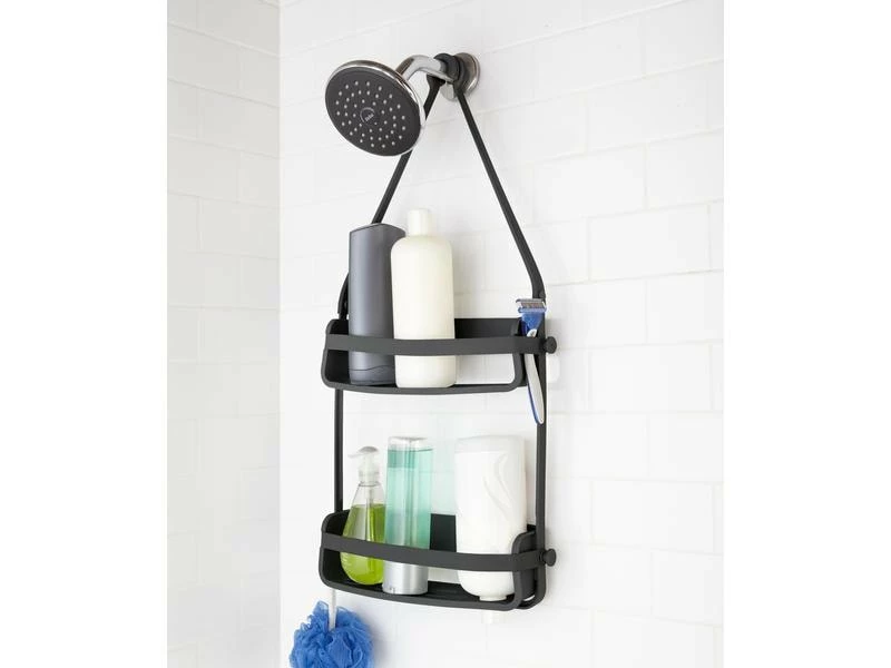 Umbra Bad-Utensilienhalter Flex 65 cm, Schwarz 4 Umbra Bad-Utensilienhalter Flex 65 cm, Schwarz – Bild 4