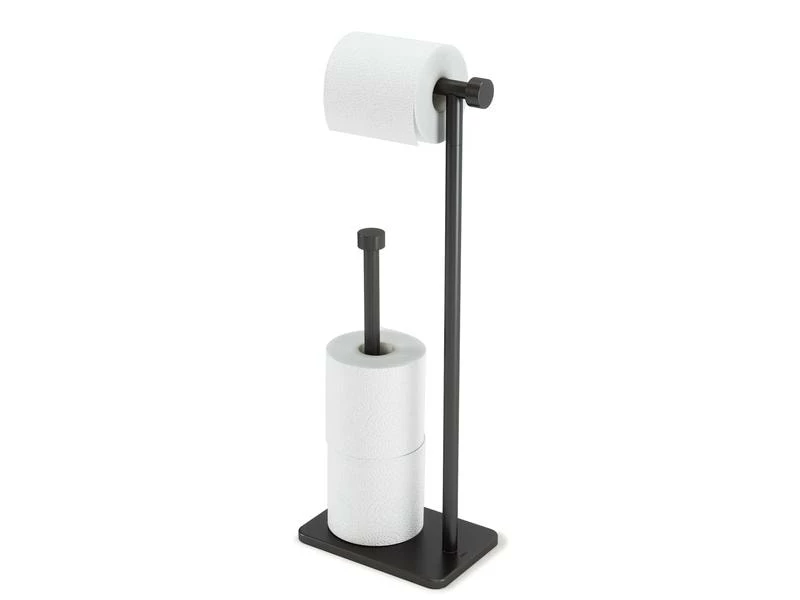 Umbra Toilettenpapierhalter Cappa Schwarz 2 Umbra Toilettenpapierhalter Cappa Schwarz – Bild 2
