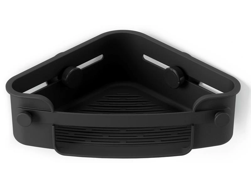 Umbra Duschmittelhalter Flex Ecke Schwarz 3 Umbra Duschmittelhalter Flex Ecke Schwarz – Bild 3