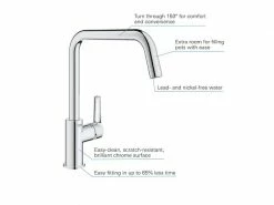 GROHE Küchenarmatur QuickFix Start Hoher Auslauf 14 GROHE Küchenarmatur QuickFix Start Hoher Auslauf -Angebote Bad & Sanitär Store 221967738 xxl