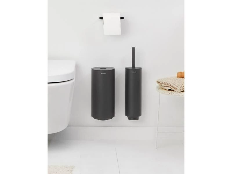 Brabantia Badezimmerzubehör Mindset 3teilig, Anthrazit 3 Brabantia Badezimmerzubehör Mindset 3teilig, Anthrazit – Bild 3