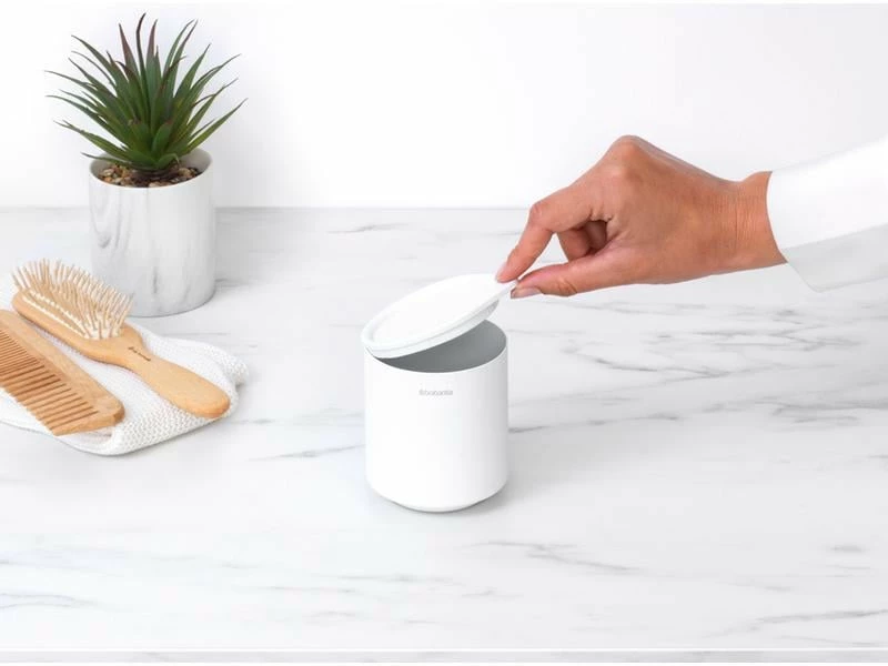 Brabantia Aufbewahrungsdose Mindset Weiss 3 Brabantia Aufbewahrungsdose Mindset Weiss – Bild 3