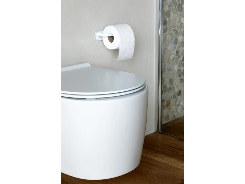 Brabantia Toilettenpapierhalter Mindset Weiss 3 Brabantia Toilettenpapierhalter Mindset Weiss – Bild 3