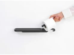 Brabantia Toilettenpapierhalter Mindset mit Ablage Anthrazit 7 Brabantia Toilettenpapierhalter Mindset mit Ablage Anthrazit -Angebote Bad & Sanitär Store 222757959 xxl