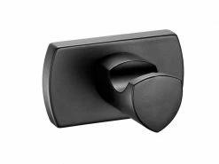 BIASCA Haken schwarz matt