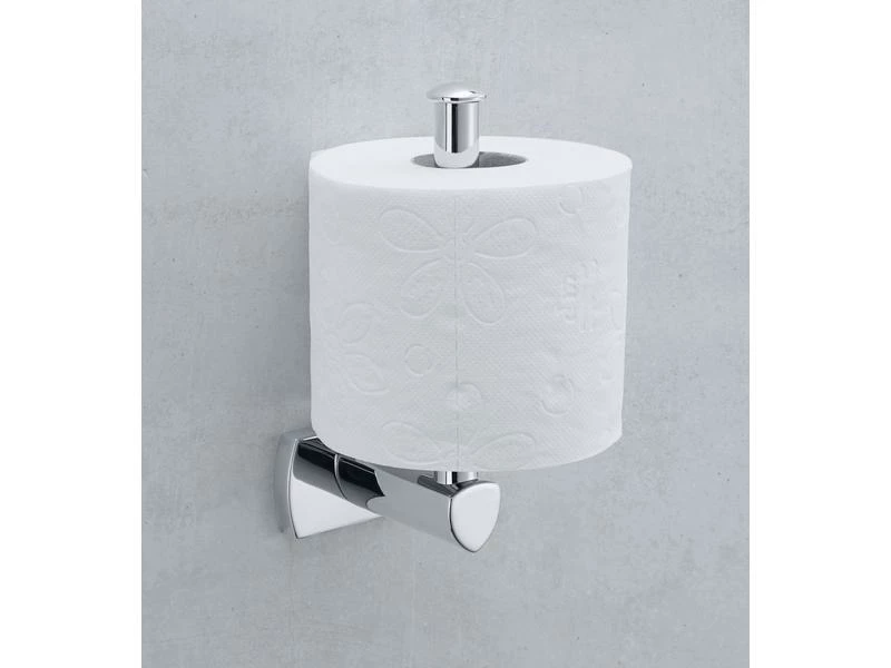 BIASCA Toilettenpapierhalterung 7 x 9.6 x 17.7 cm Chrom 2 BIASCA Toilettenpapierhalterung 7 x 9.6 x 17.7 cm Chrom – Bild 2