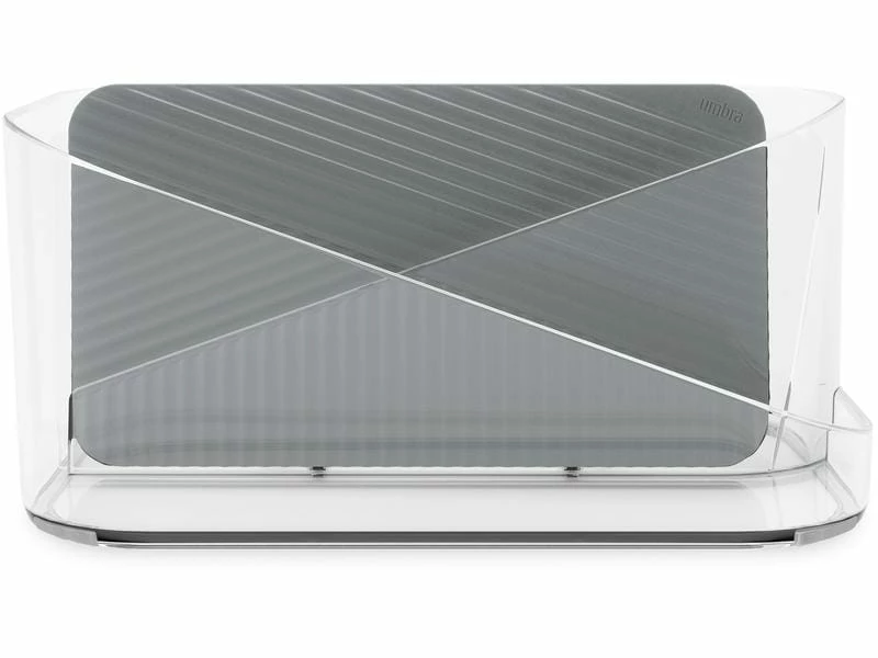 Umbra Bad-Utensilienhalter Glam Grau/Transparent 2 Umbra Bad-Utensilienhalter Glam Grau/Transparent – Bild 2