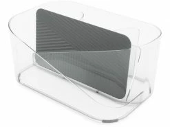 Umbra Bad-Utensilienhalter Glam Grau/Transparent