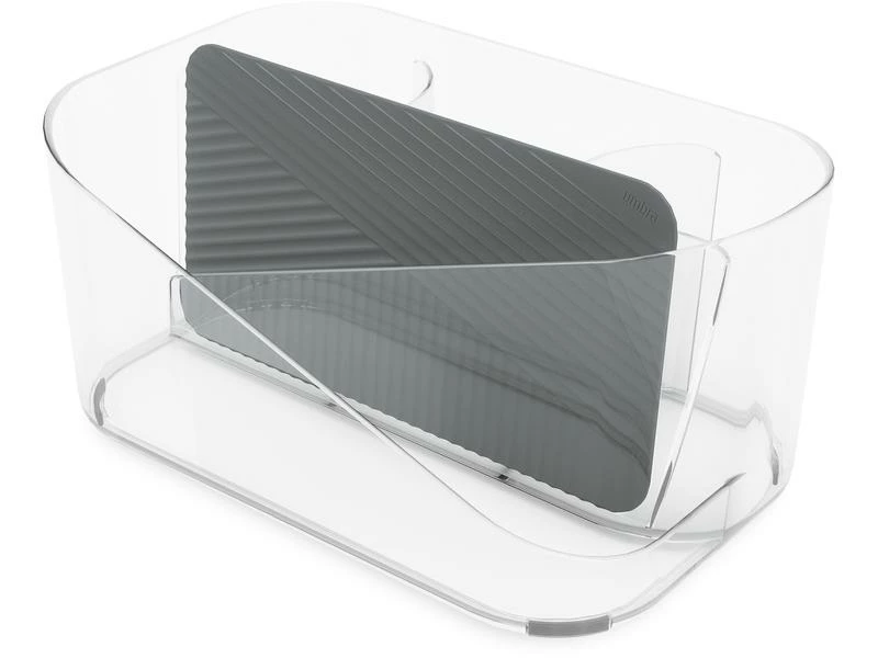 Umbra Bad-Utensilienhalter Glam Grau/Transparent 1 Umbra Bad-Utensilienhalter Glam Grau/Transparent