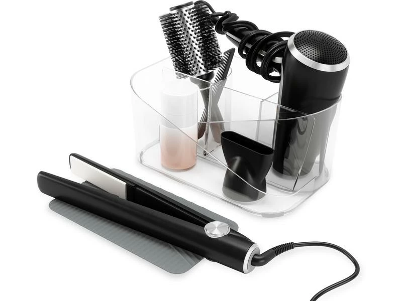 Umbra Bad-Utensilienhalter Glam Grau/Transparent 4 Umbra Bad-Utensilienhalter Glam Grau/Transparent – Bild 4