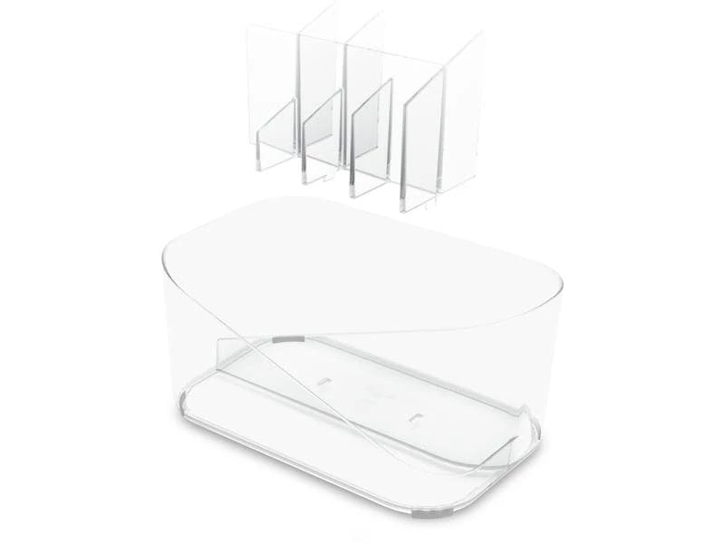 Umbra Bad-Utensilienhalter Glam Transparent 5 Umbra Bad-Utensilienhalter Glam Transparent – Bild 5